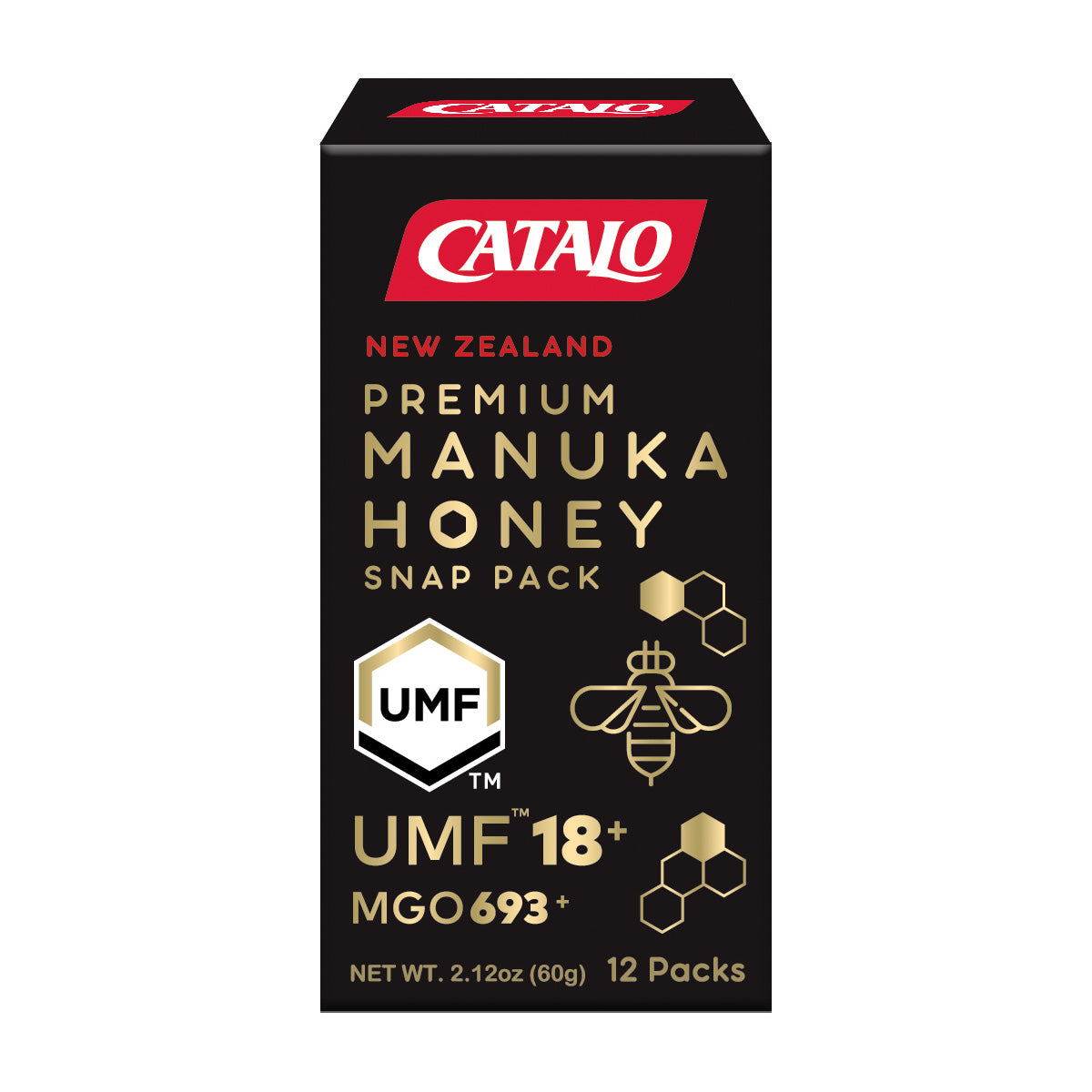 CATALO家得路活性麥蘆卡因子UMF®18+蜂蜜便攜裝,保護腸胃,增強免疫力,抗氧化,適合胃部不適者。